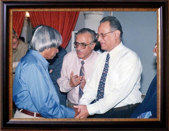 Dr. Vachhani with APJ Abdul Kalaam 